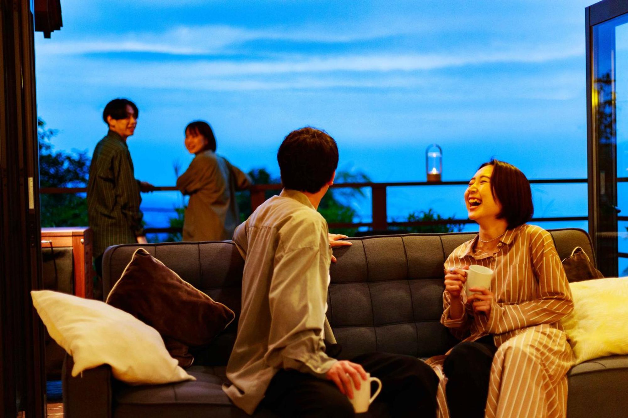 Suite Villa Ocean View Atami Shizenkyo Bagian luar foto